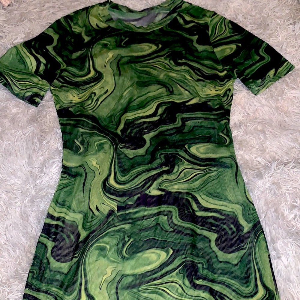 Shego See through Mini Bodycon